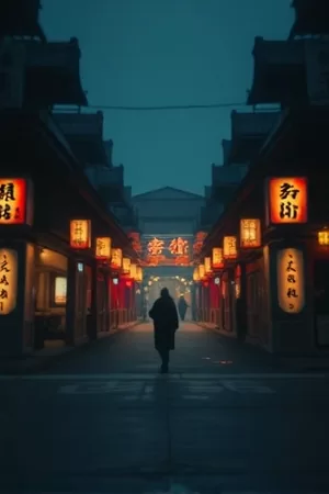 《琥珀色航班》中机舱暖光与舷窗外暮色的画面